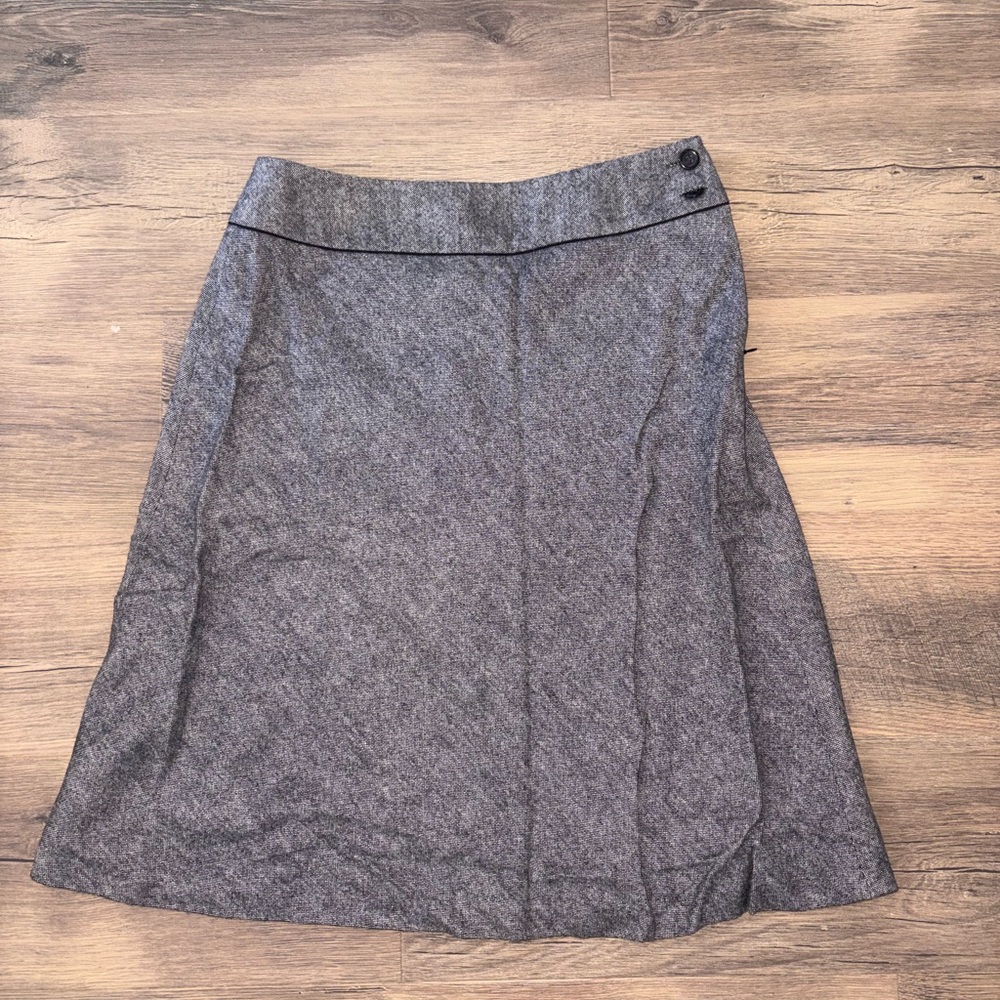Rafaella Charcoal A-Line Skirt